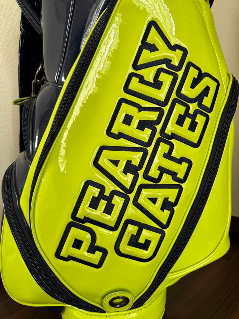 PEARLY GATES ゴルフバッグ ネオンイエロー