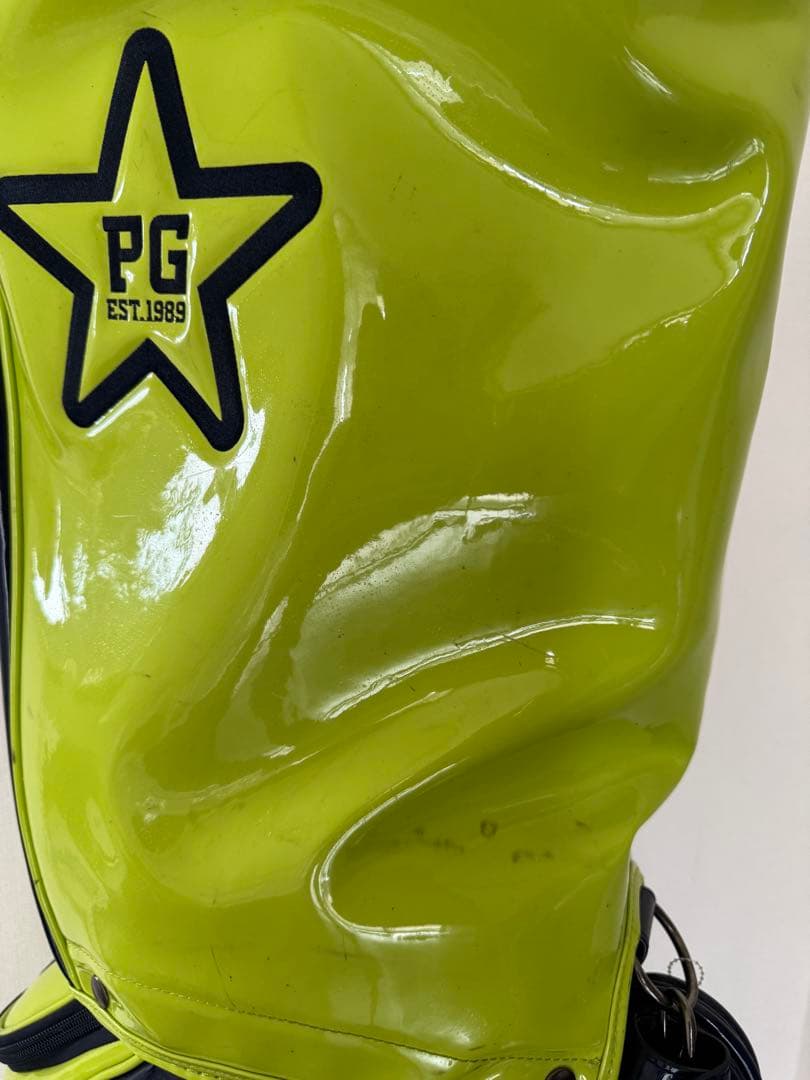 PEARLY GATES ゴルフバッグ ネオンイエロー