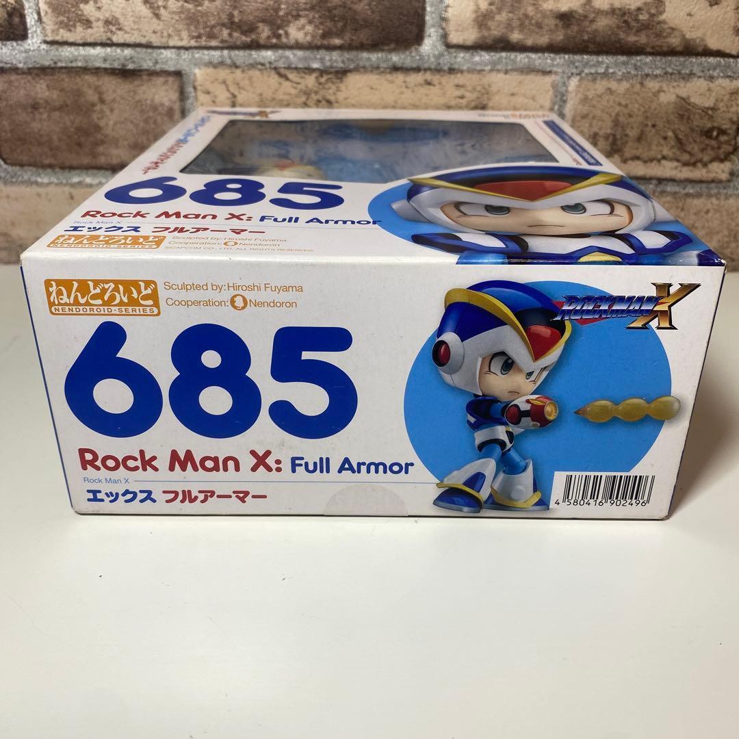 ねんどろいど　685　エックス　フルアーマー ロックマン　メガマン