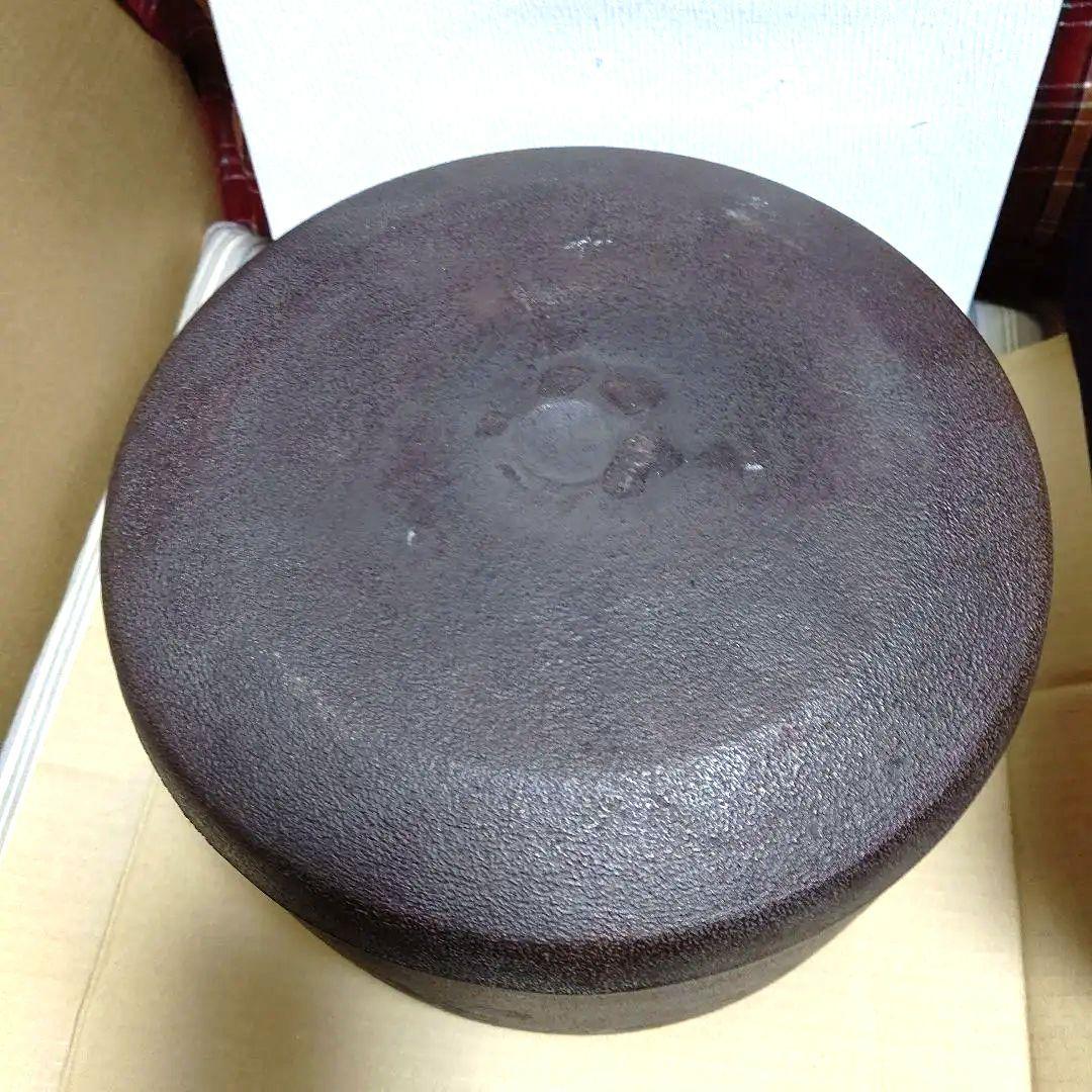 炉釜、老松紋肩衝釜、佐藤清光作、およ28番