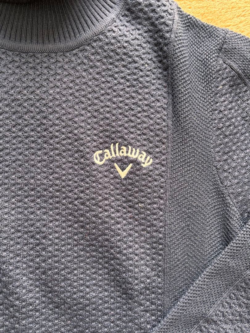 Callaway 赤 、ネイビータートルネック セーター２枚セット