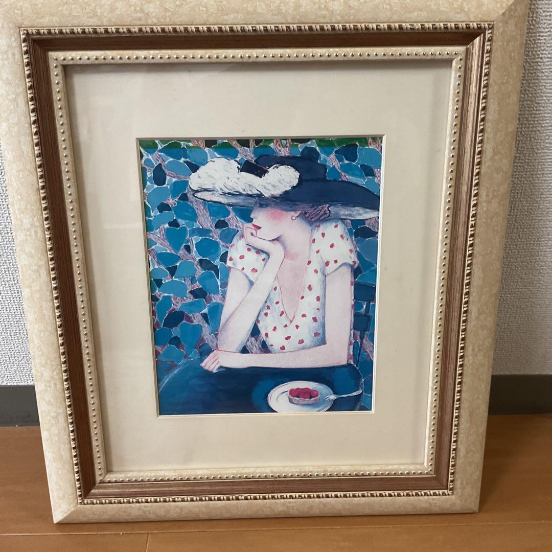 ジャン＝ピエール カシニヨール 甘い誘惑 アートフレーム 額装 前面ガラス