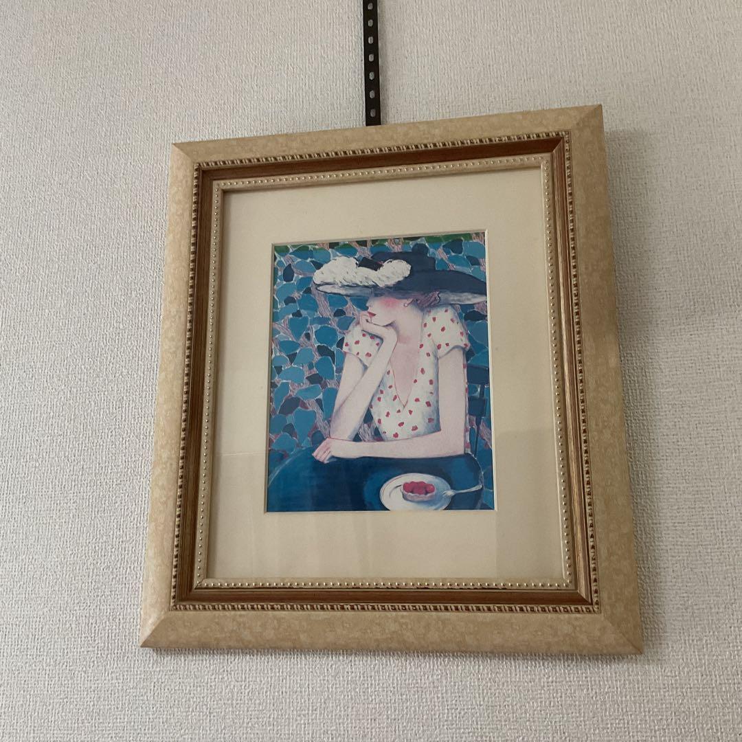 ジャン＝ピエール カシニヨール 甘い誘惑 アートフレーム 額装 前面ガラス