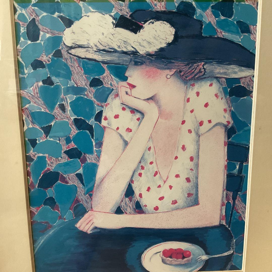 ジャン＝ピエール カシニヨール 甘い誘惑 アートフレーム 額装 前面ガラス