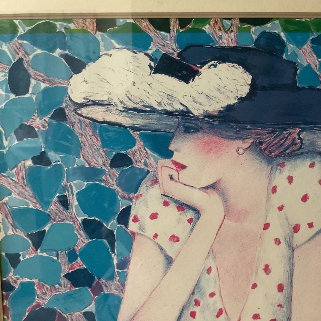 ジャン＝ピエール カシニヨール 甘い誘惑 アートフレーム 額装 前面ガラス