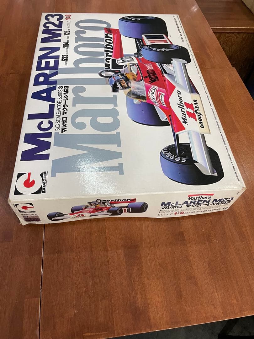 当時物　エイダイグリップ　マクラーレンm23 1/8スケール