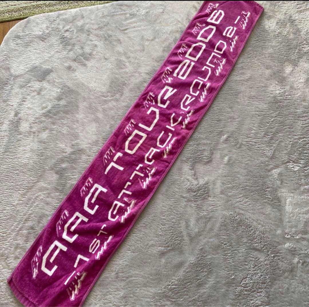 AAA 1st tour R2 マフラータオル　紫 宇野実彩子