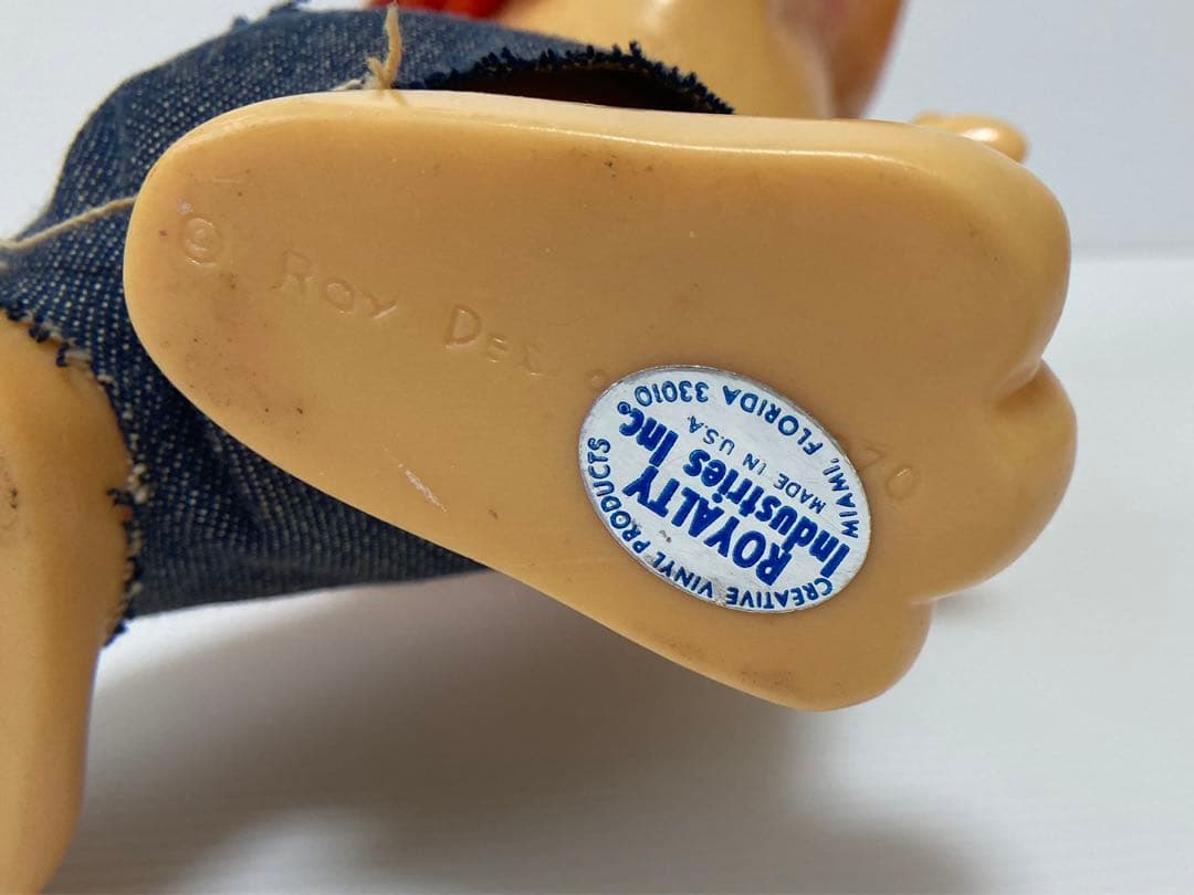 フロリダマウス ソフビ ビンテージ トッポジージョ 貯金箱 70s 昭和レトロ