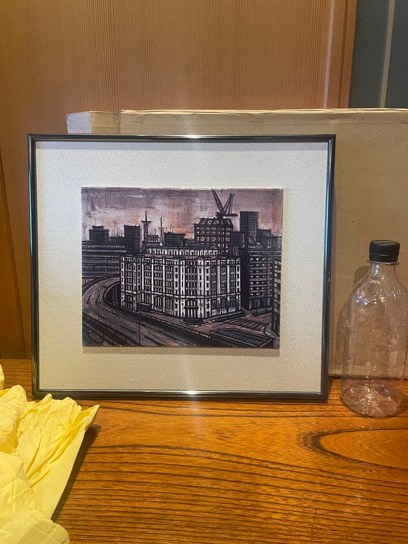 ベルナール・ブュッフェ　陶版　Bernard Buffet 箱あり