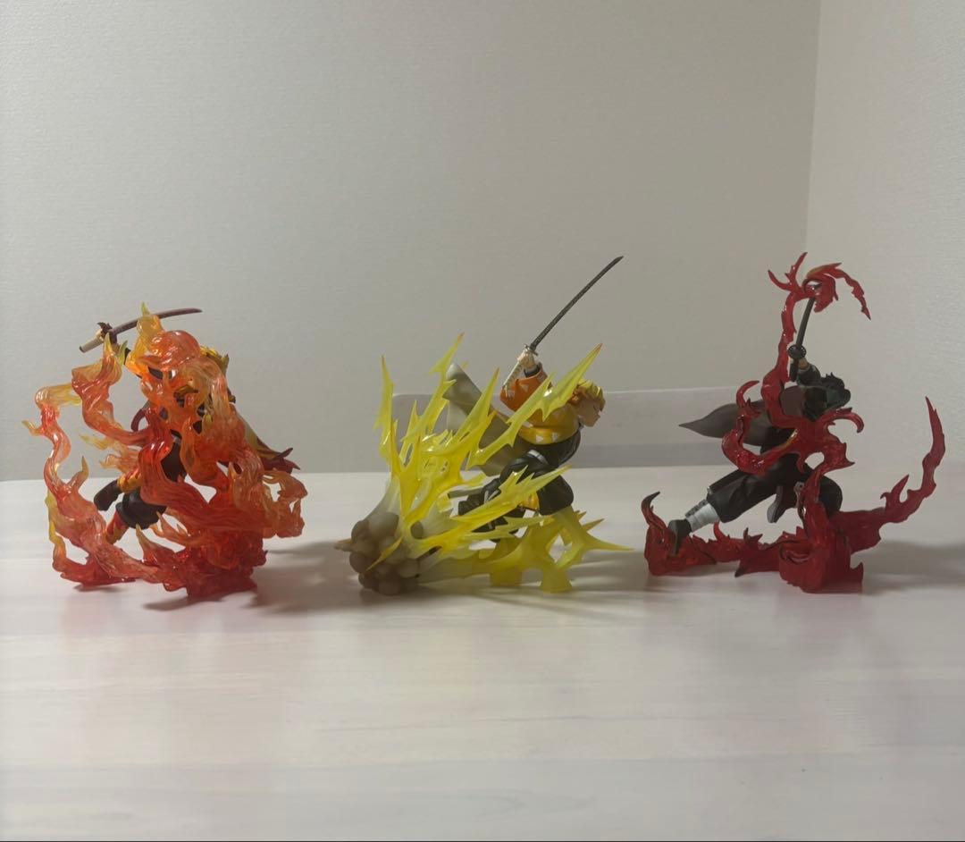 鬼滅の刃　フィギュアーツZERO 善逸　炭治郎　煉獄杏寿郎　まとめ売り