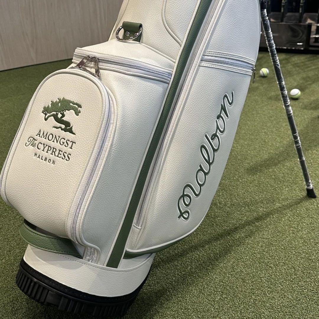 【即発送】 Malbon マルボンゴルフ キャディバッグ スタンド式 男女兼用