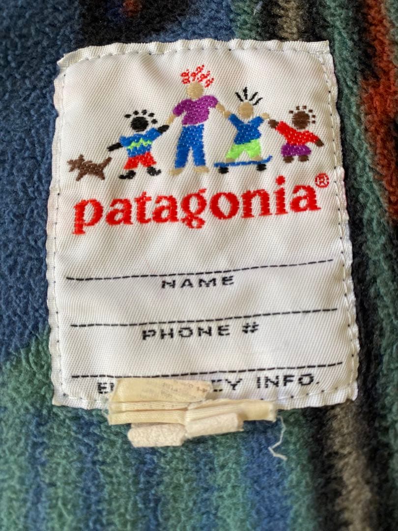 Patagonia ブランケット　90s タートル　亀　ネイティブ　ペンギン