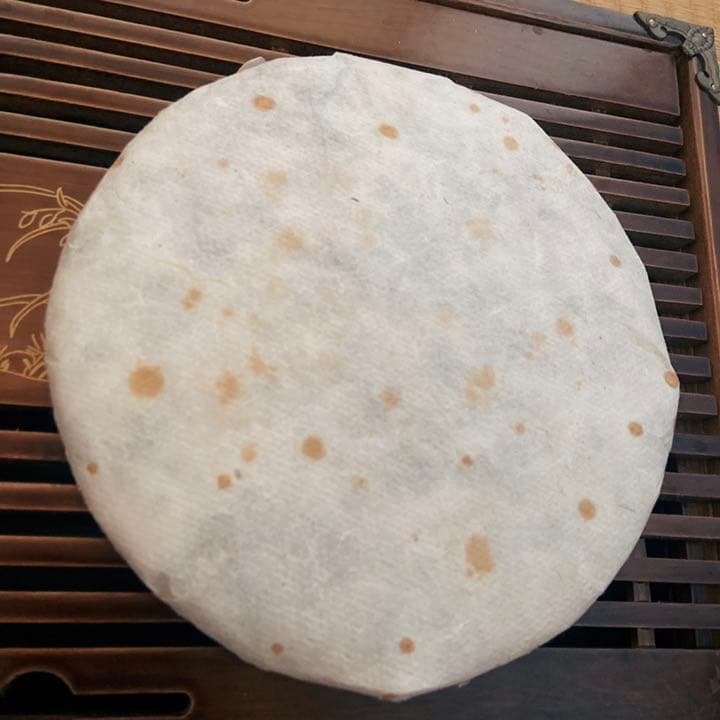 哈尼古茶 雲南省 プーアル茶「哈尼古樹」野放茶 2002年 極上品