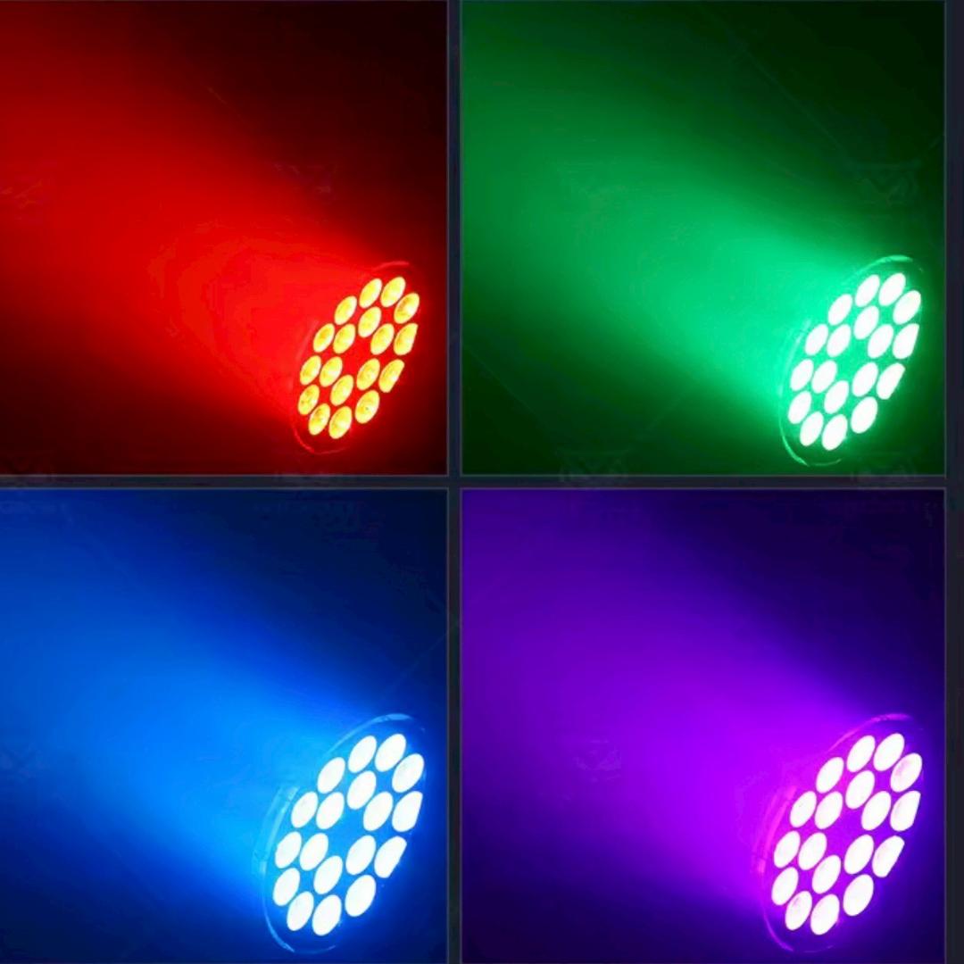 防水LEDパーライト 324w RGB+WA+UV