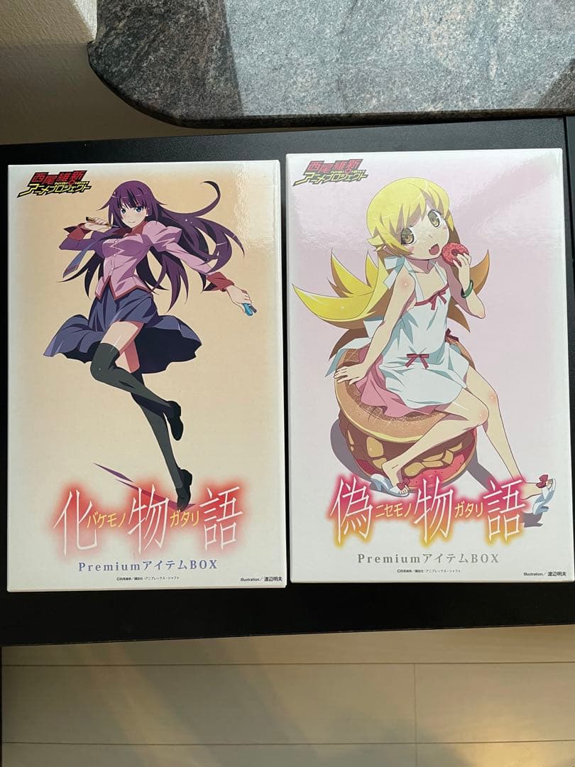 偽物語 化物語　プレミアムアイテムBOX 忍野忍　戦場ヶ原ひたぎ