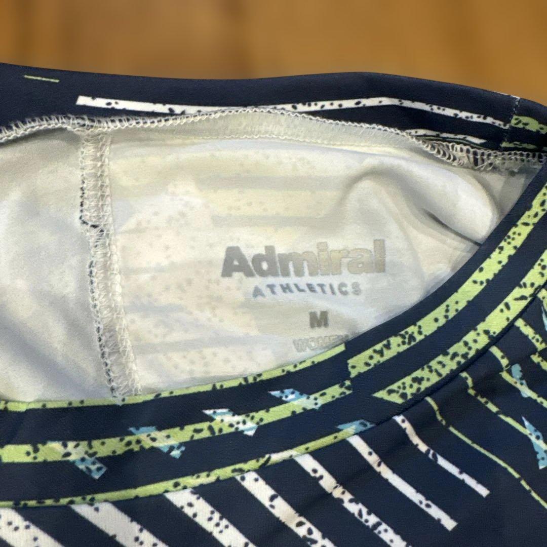 Admiral テニスウェア Mサイズ Tシャツスカート3点セット　白　緑