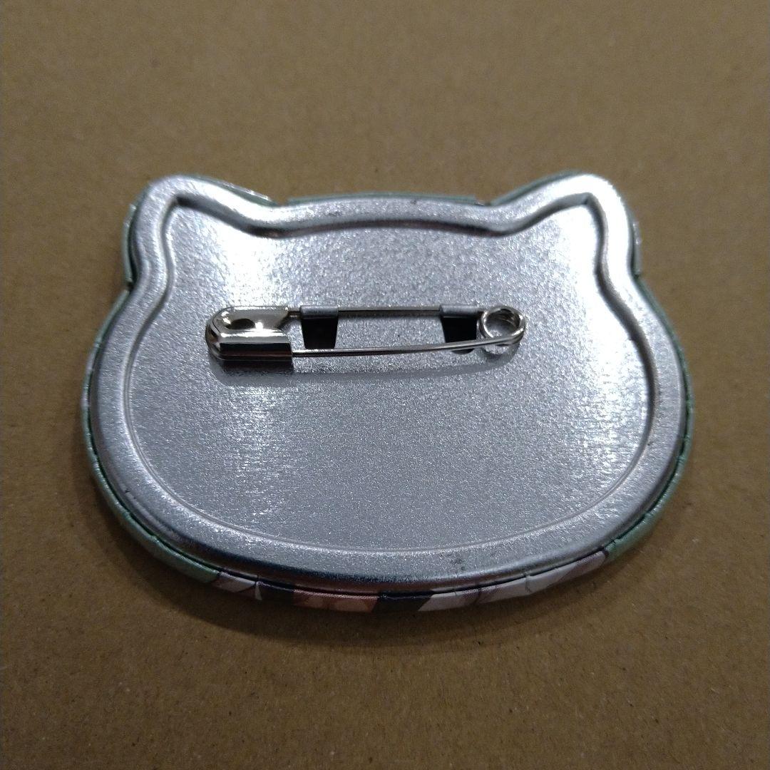 不死川実弥　鬼滅の刃　いこいの里　ナンジャタウン　非売品　ねこ型缶バッジ　限定