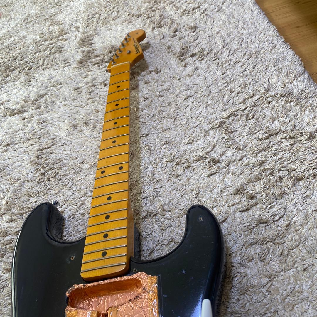 ESP Edwards エレキギター ブラック メイプルネック　fender