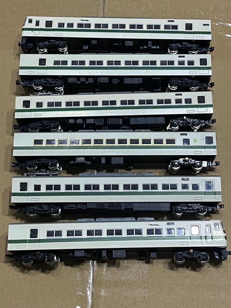 Nゲージ鉄道模型 185系リレー号6両セット