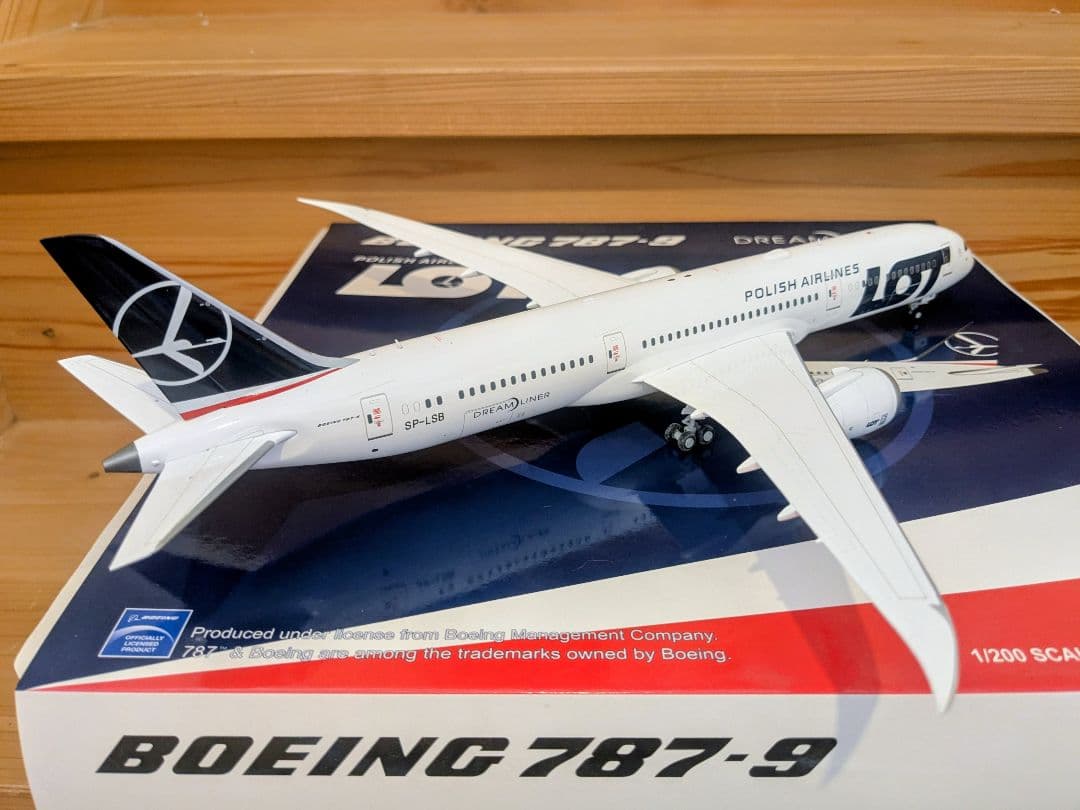 JC Wings LOT 787-9 1/200　350 747 ANA JAL