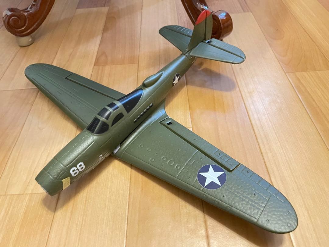 モード1 おまけ機体P39 COBRA 100g以下　バッテリー3本新品ラジコン