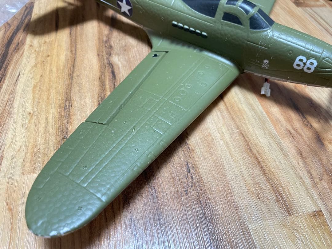 モード1 おまけ機体P39 COBRA 100g以下　バッテリー3本新品ラジコン