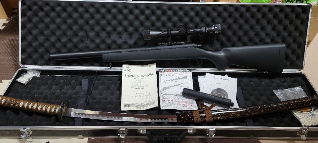 【おまけつき】マルイ　エアライフル　プロスナイパーＧスペック