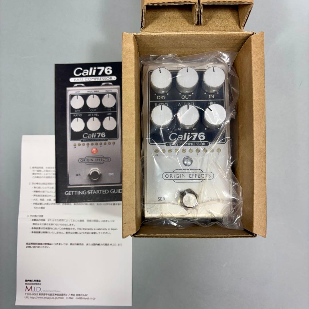 新品 ORIGIN EFFECTS Cali76 BassCompressor