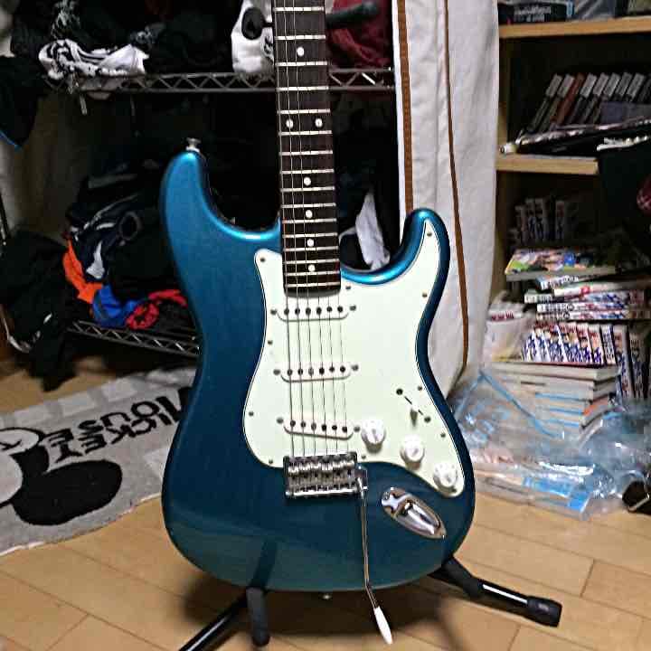 ギター、ストラト、アンプセット