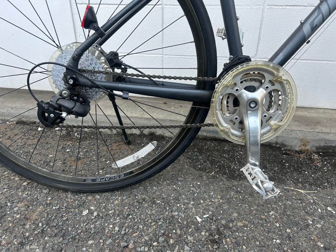 メ*リ様 エスケープR DISC XSサイズ　チェーン等新品交換　油圧ディスクM