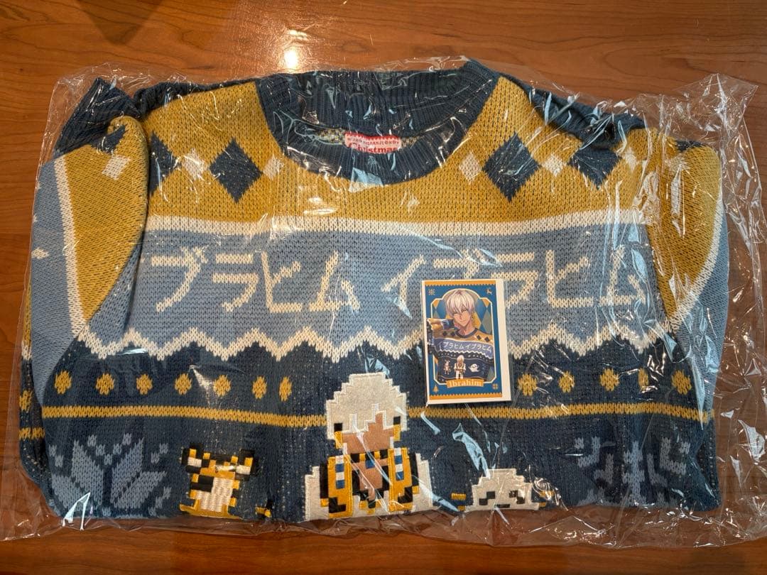ち*み様 【新品未使用品】イブラヒム セーター　チェキ風カード付