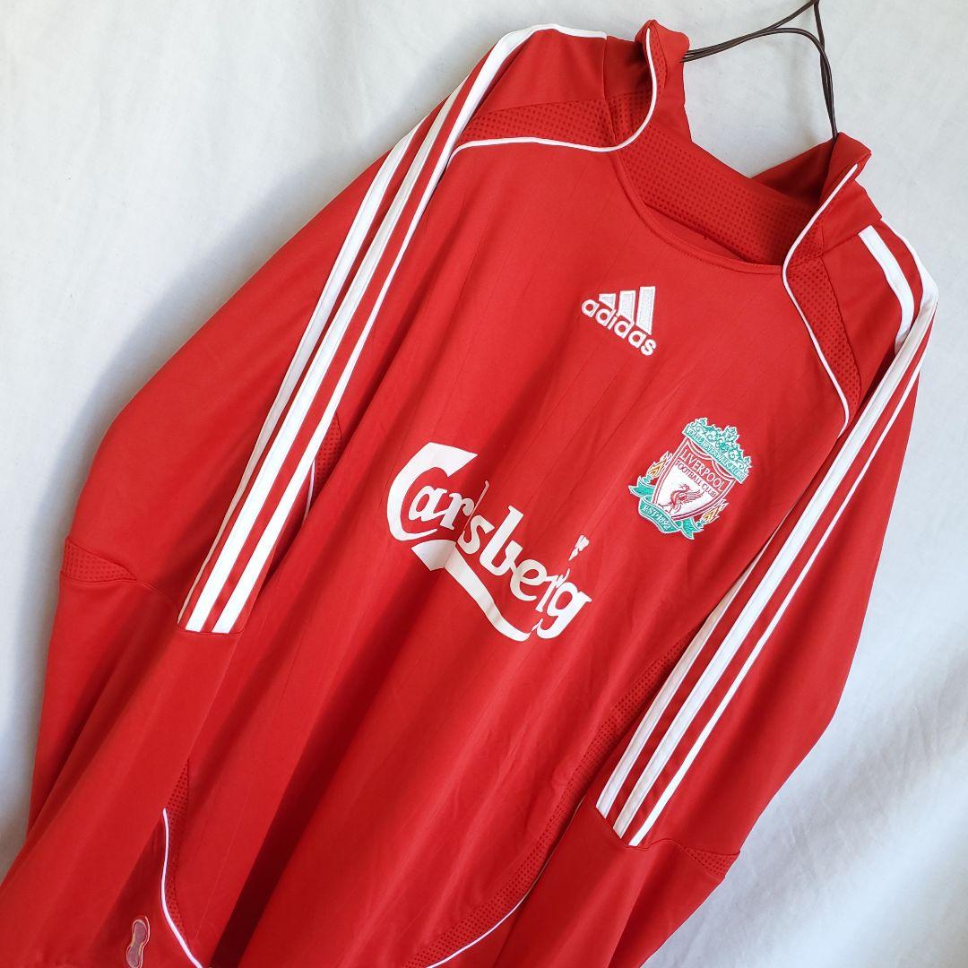 希少 アディダス リバプール ユニフォーム 長袖 リヴァプール ユニフォーム 赤