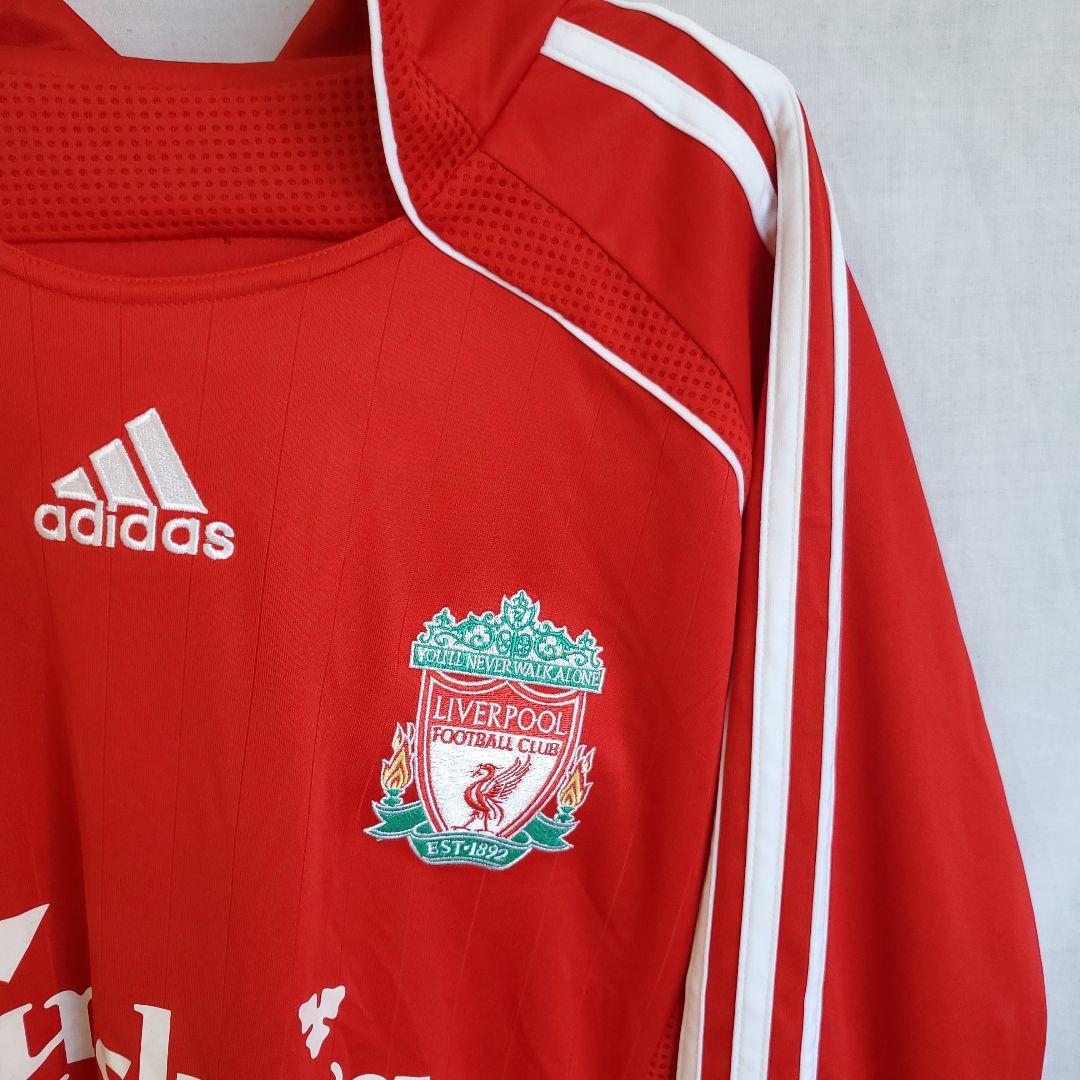 希少 アディダス リバプール ユニフォーム 長袖 リヴァプール ユニフォーム 赤