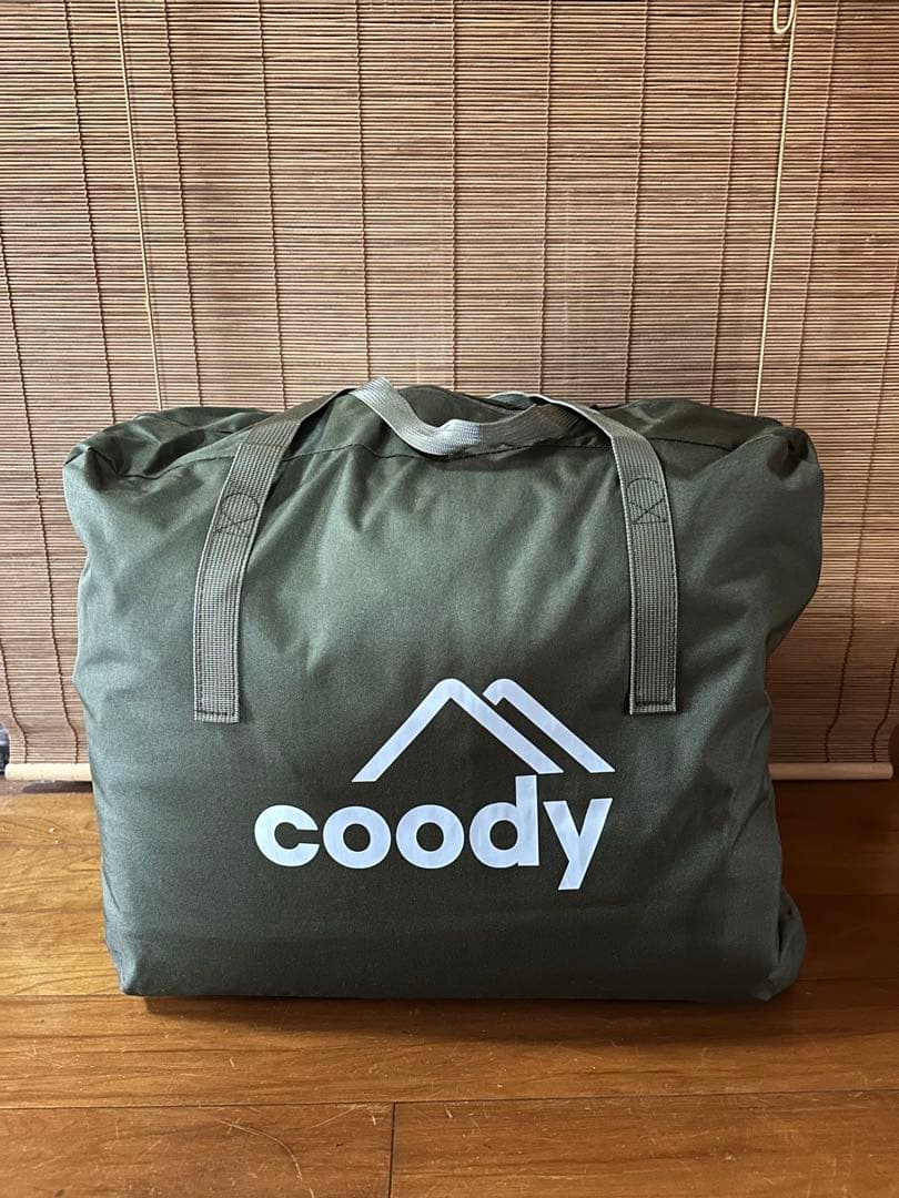 coody エアベッド AIR BLOCK ダブル オリーブグリーン