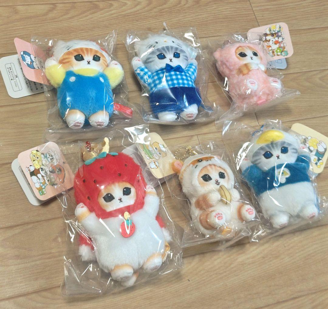 新品 モフサンド サンリオ マスコット ぬいぐるみ ぢゅの mofusand