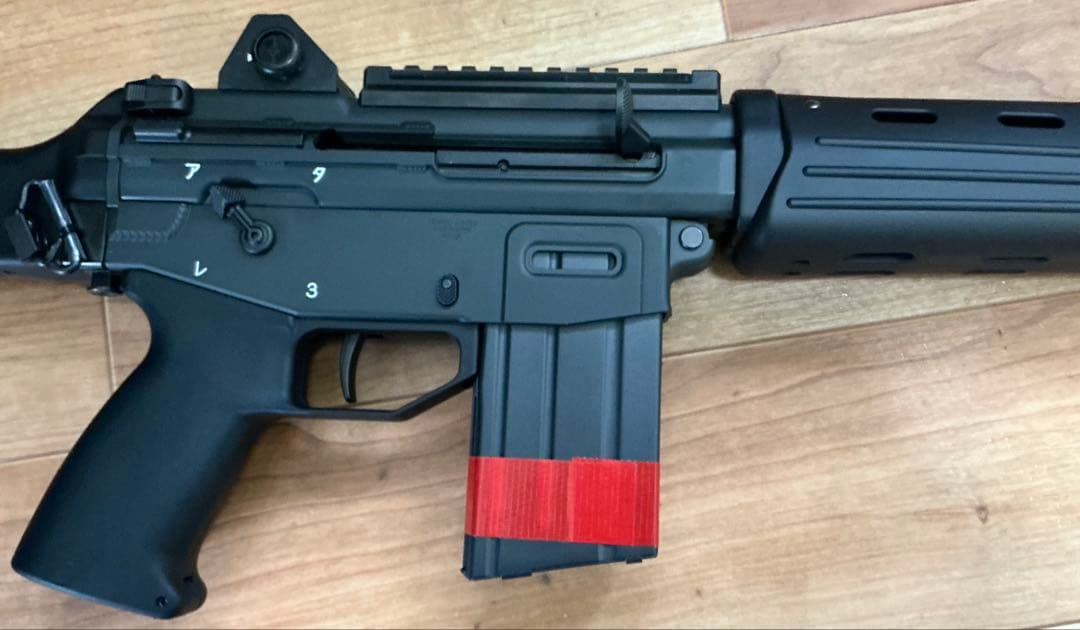 89式小銃折曲銃床　ガスブロ 新品に近い