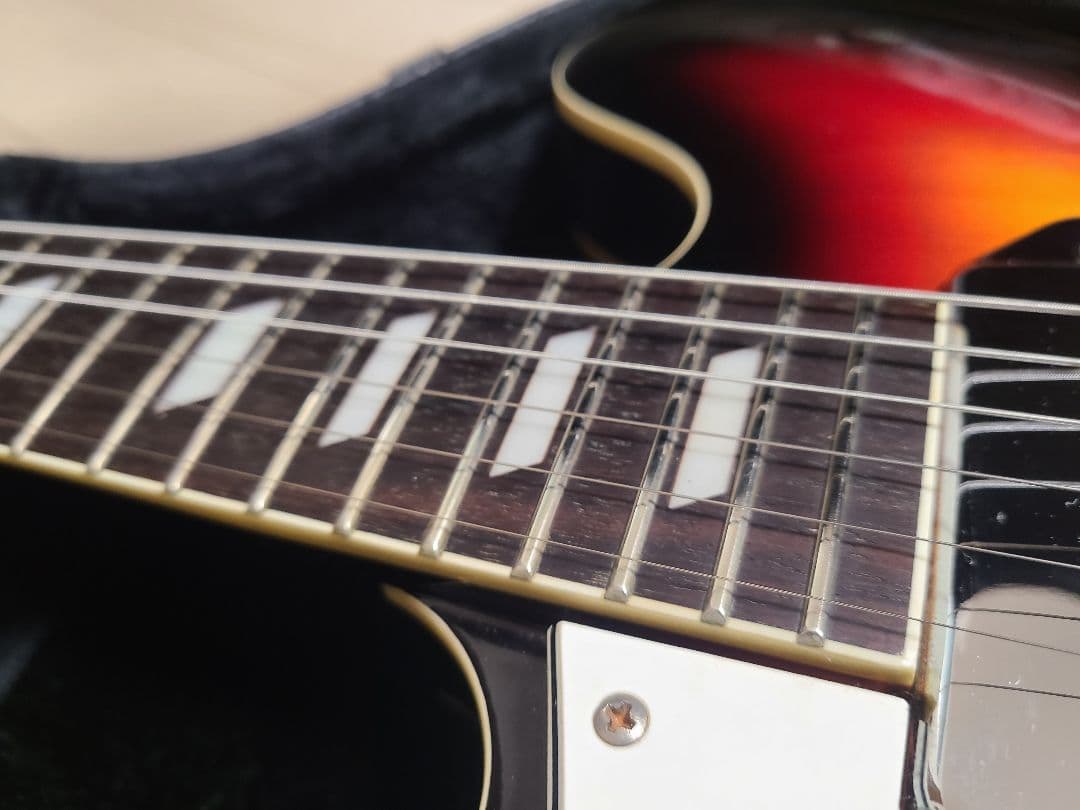 Epiphone Casino-LH VC サンバースト ハードケース付き