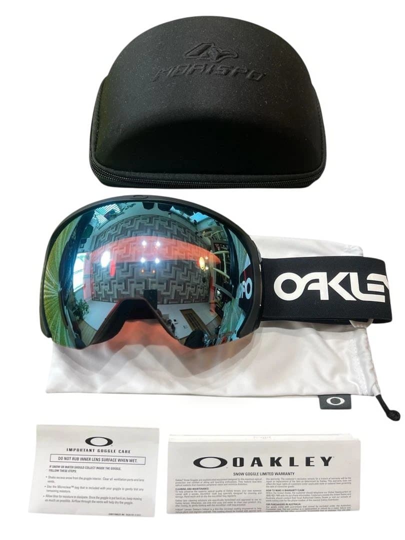 ☆OAKLEY FLIGHT PATH L ゴーグル Prizm ミラー 美品☆
