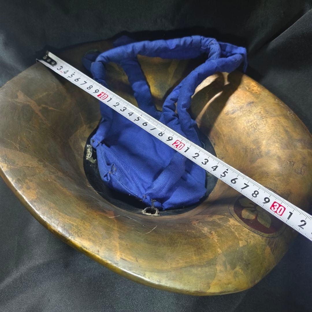 家紋付陣笠 本家 江戸骨董 時代物 漆塗り 古美術 旧家蔵出 蒐集家放出極上品