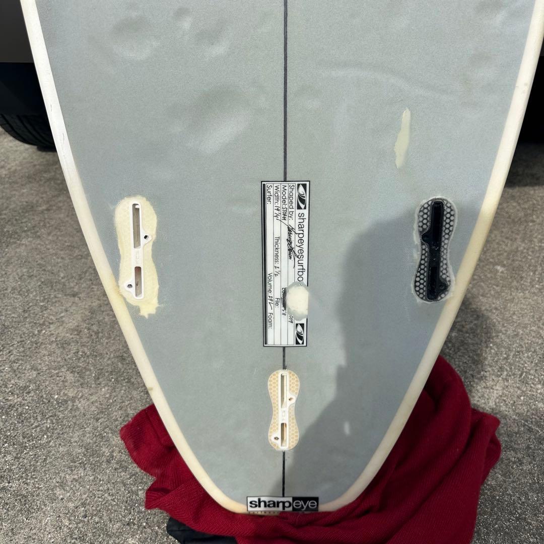 シャープアイ　サーフボード　ストームズ　長さ　5.11