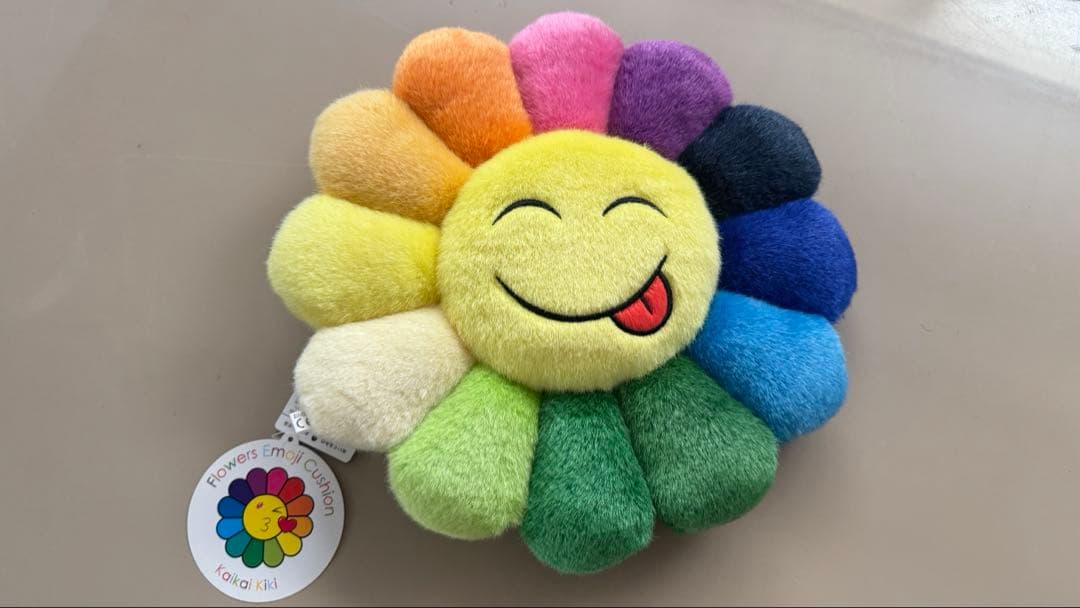 新品村上隆お花クッション フラワークッション ミニ カイカイキキFlower最安