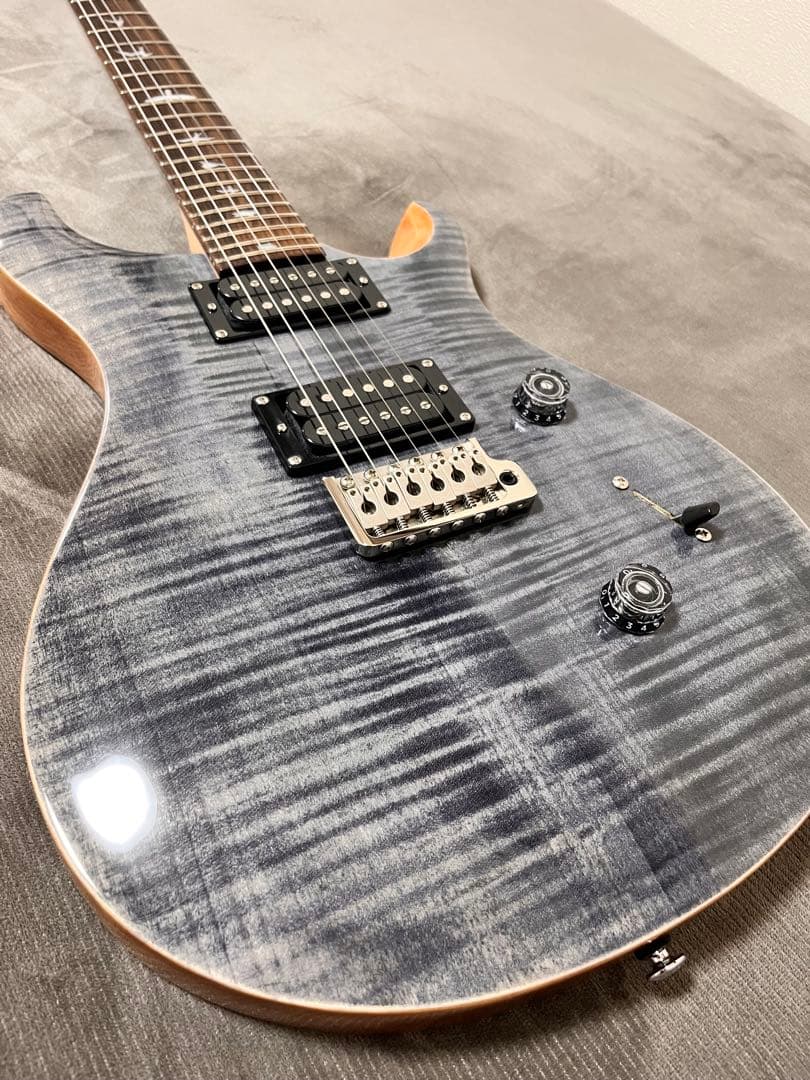 ギター prs se custom24 charcoal