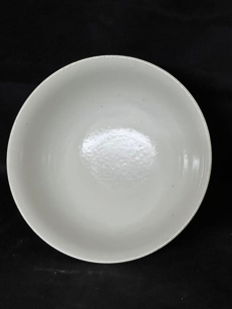 中国古美術•大清康熙年製染付“寿”字茶碗；XG00-89