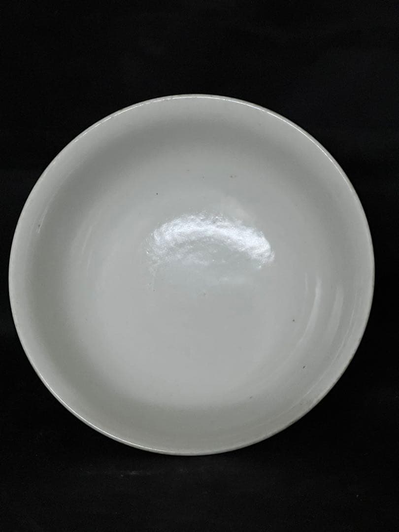 中国古美術•大清康熙年製染付“寿”字茶碗；XG00-89