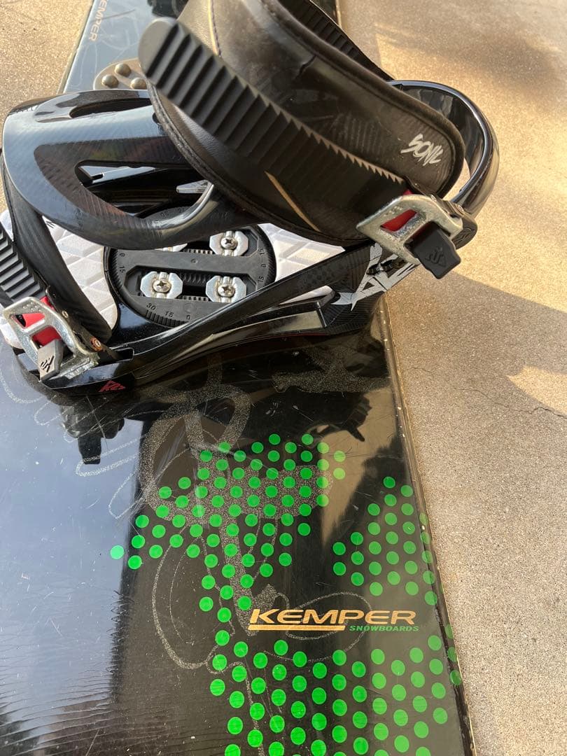 KEMPER スノーボード ブラック