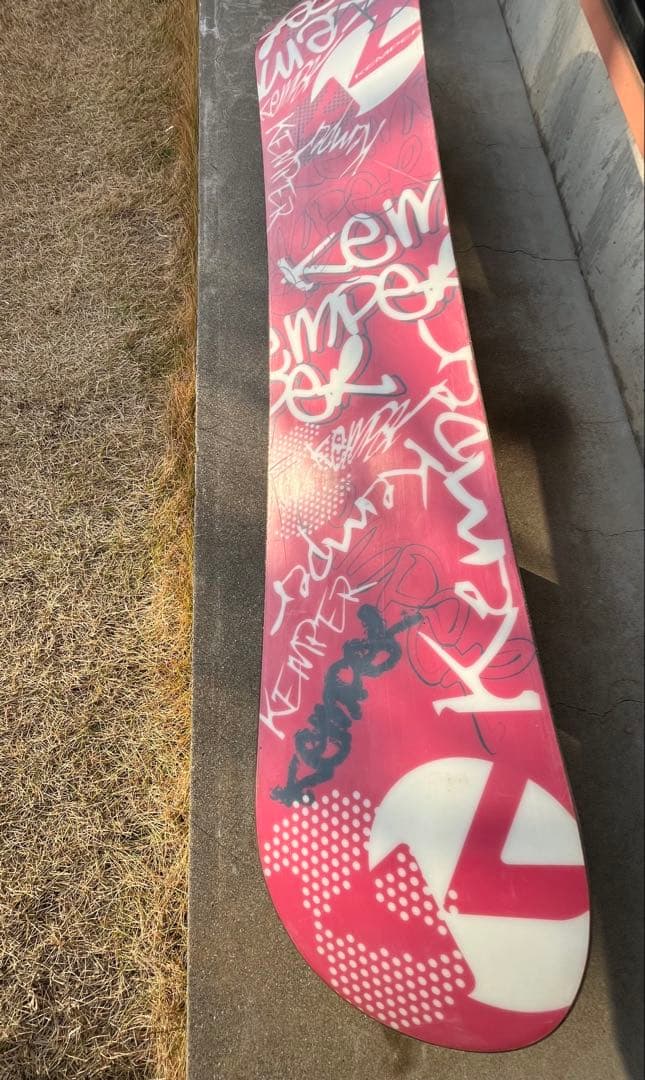 KEMPER スノーボード ブラック