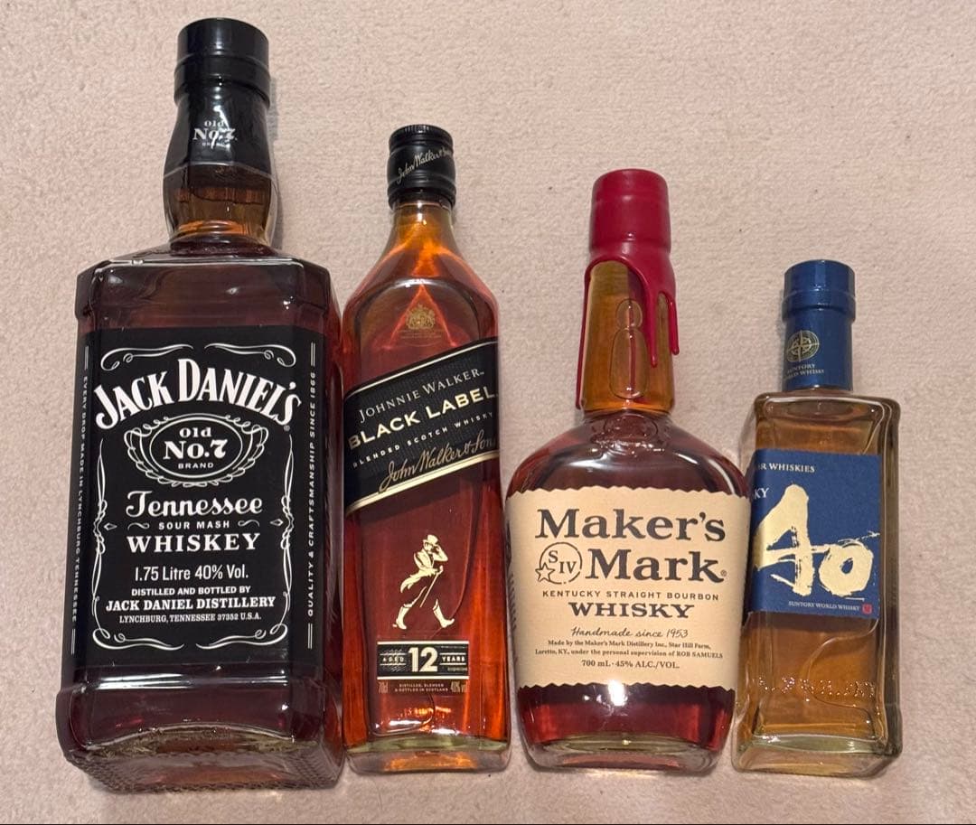 人気ウイスキー4本セット