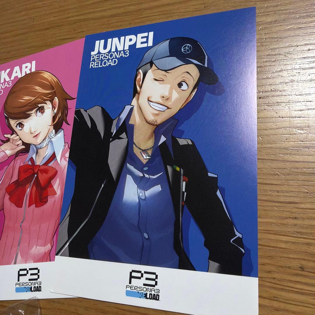 ペルソナ　P3 ラバーキーホルダー　缶バッジ　ポストカード　セット　まとめ売り