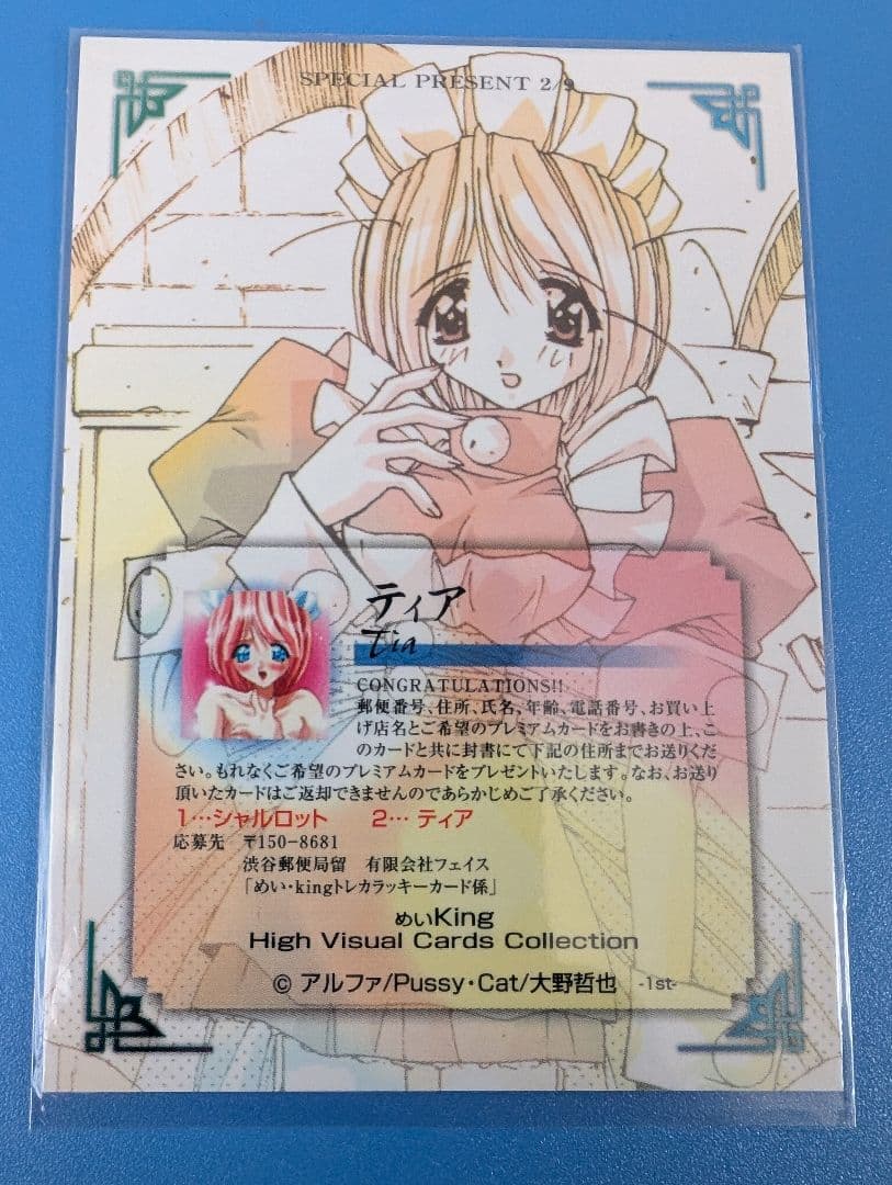 めいKing SPECIAL PRESENT カード 2/9 ティア レア