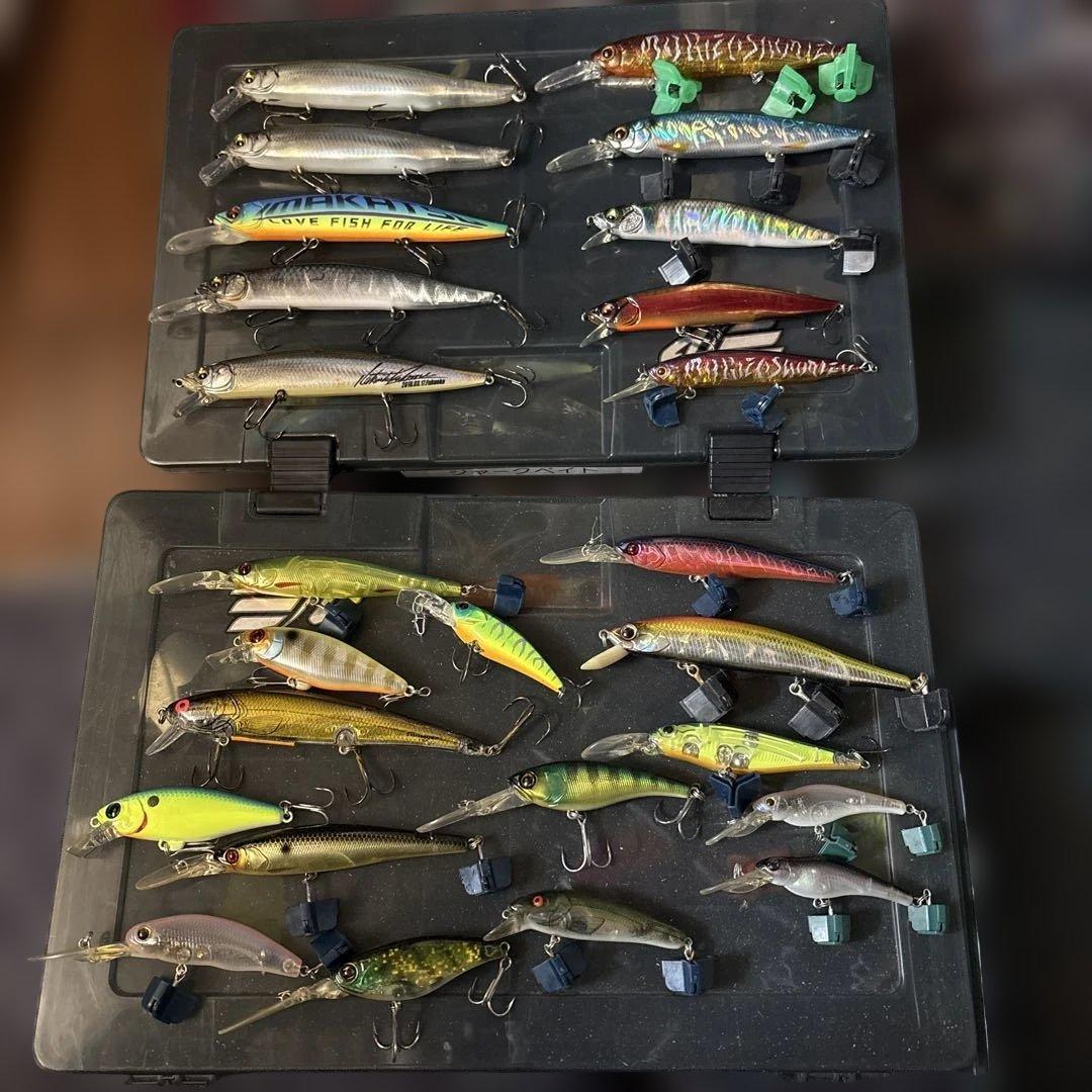 ルアー　まとめ売り　イマカツ、エバーグリーン、ジャッカル　25点